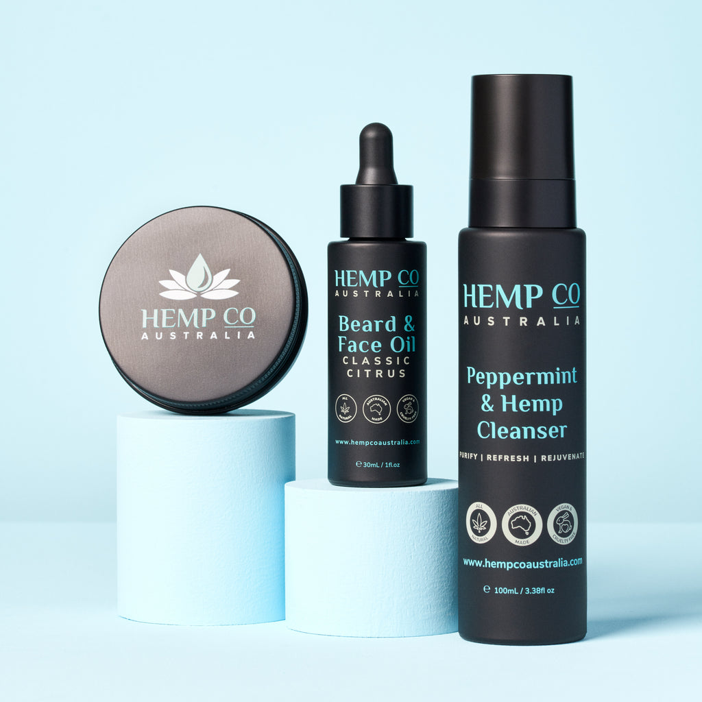 Beard & Face Care Pack - hempcoaustralia